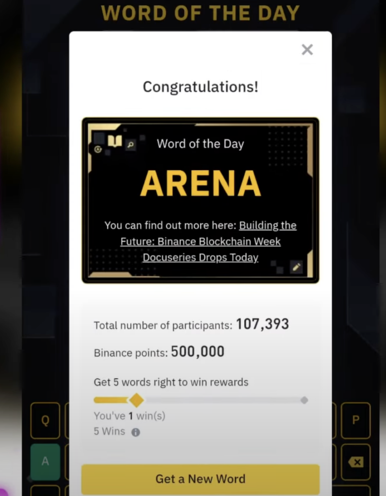 Binance Word of the Day Answer Today 18 March 2025
